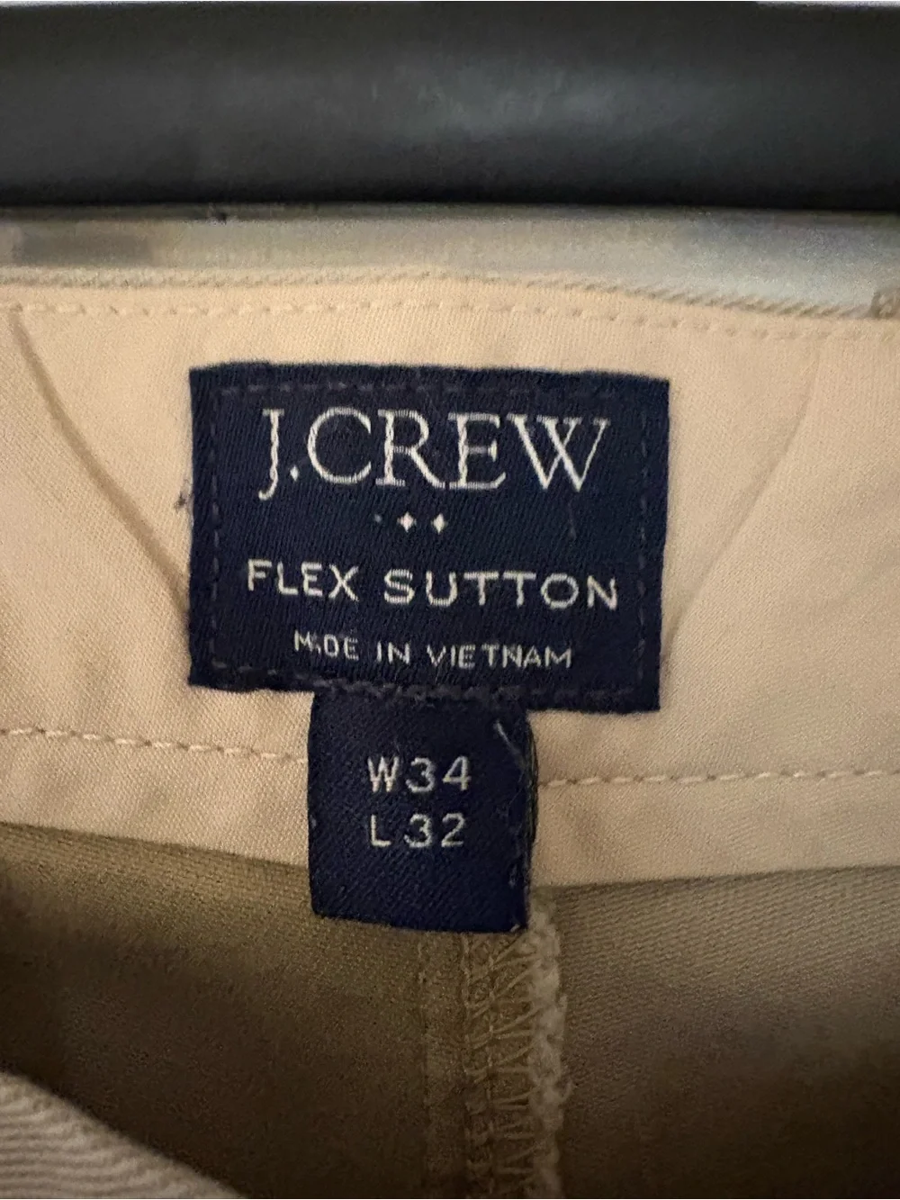 J. Crew Khaki Chino Pants in Beige